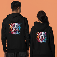 Unisex American Pit Bull Watercolour Hoodie