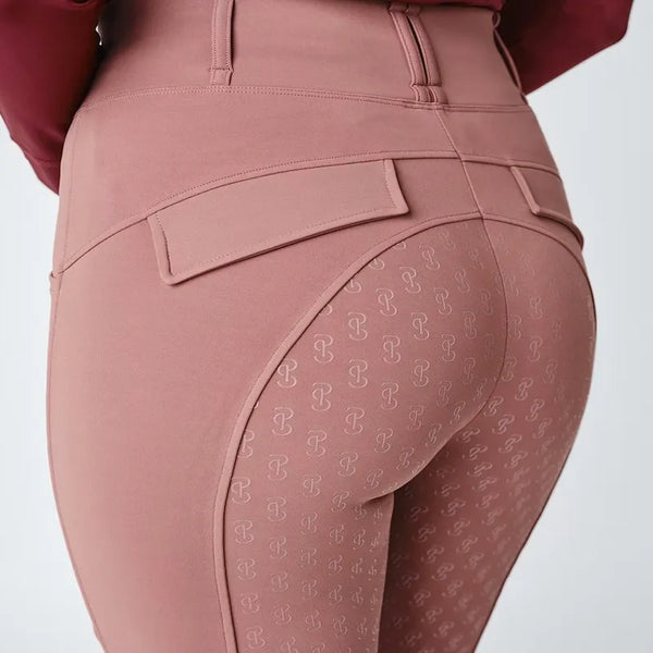 PS OF SWEDEN Western Full Seat Competition Horse Riding Tights Pocket Women Horseback Breeches Riding Pants Equestrian Leggings